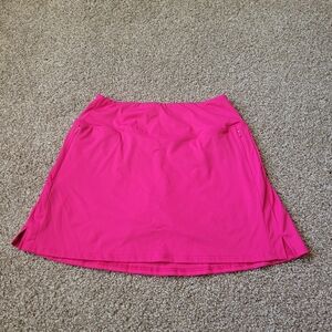 Vibrant Pink Women's Sanity Activewear Skirt Size Large